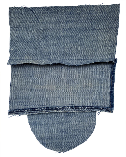 jeans train backside sewn